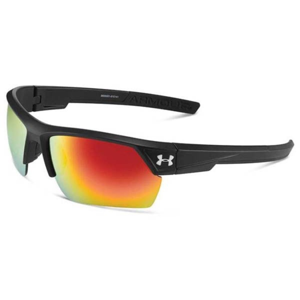 NWT under armor igniter orange and black sunglasses